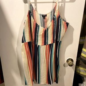 Size 3 stripe blouse torrid. New without tags. Never worn.